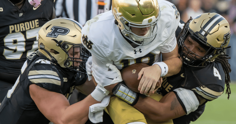 Purdue's loss to Notre Dame